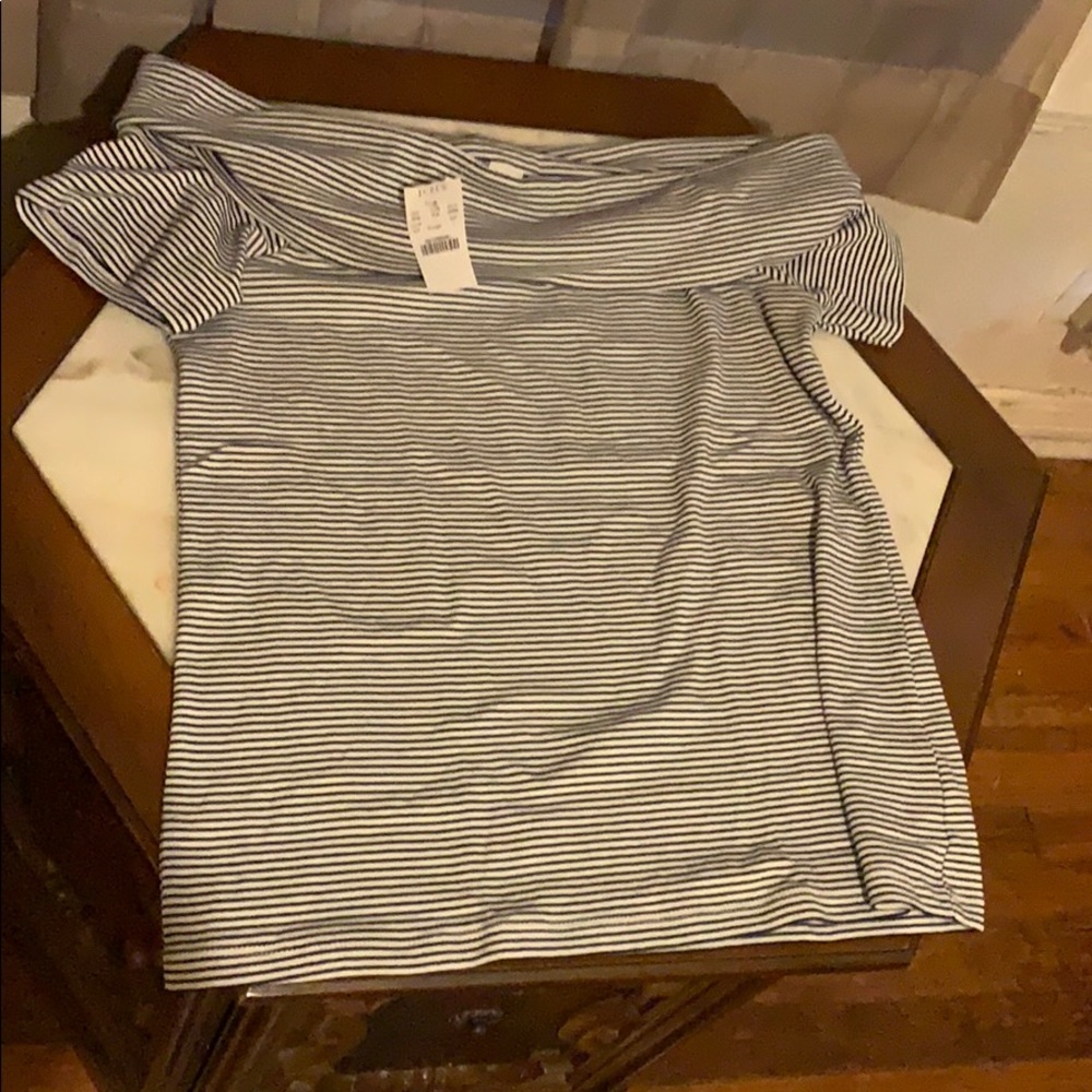 JCrew Off the Shoulder blouse
